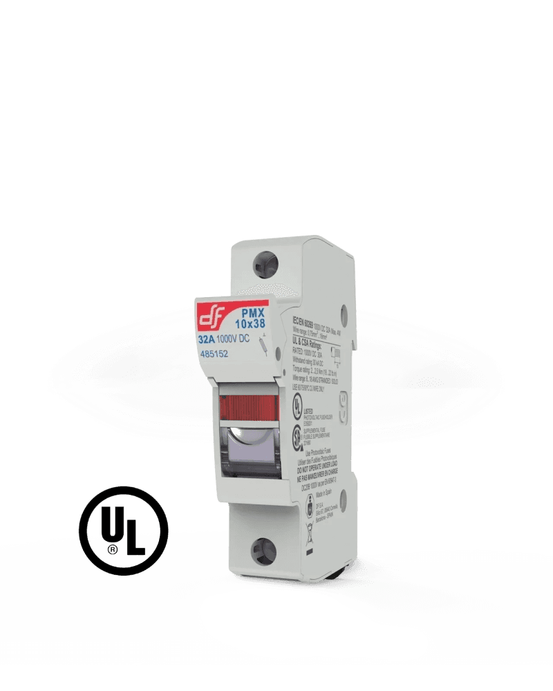 10×38 PMX PV fuse holder