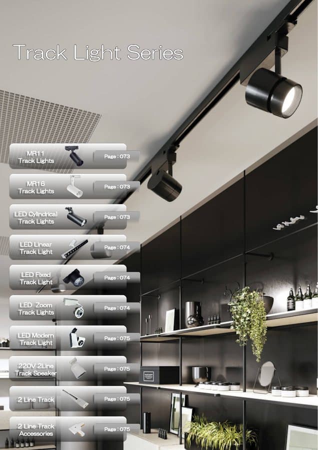 2-Line Track Lights